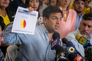 Denuncia. La oposición venezolana denunció trampas e irregularidades masivas por parte del aparato del Estado en elecciones. (EFE)