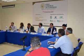 Presentación. Canacintra Gómez Palacio da a conocer detalles de la Expo Compras de Gobierno para promover proveeduría local. (EL SIGLO DE TORREÓN) 