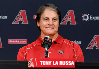 El exmanager Tony La Russa fungió como director de análisis de beisbol con los Diamondbacks de Arizona. (AP)