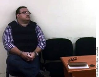 Decisión. El Magistrado Miguel Ángel Aguilar decidió que Duarte siga en prisión preventiva y justificada en el Reclusorio Norte.