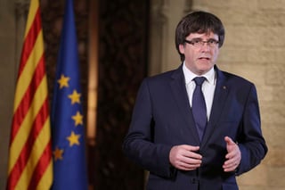 Señaló que ahora, el Gobierno español efectuó 'el peor ataque a las instituciones de Cataluña' desde el dictador Francisco Franco, por lo que justificó la 'respuesta' de su parte que en los próximos días ha de conocerse. (AP)