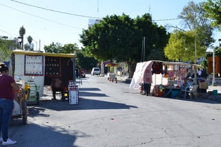 Conflicto. Ventilan conflictos entre autoridades y comerciantes de la Alameda Zaragoza de Torreón. (EL SIGLO DE TORREÓN)