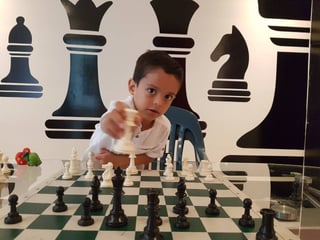 A sus 5 años de edad, Adán Chávez ya muestra un gran nivel. Laguneros apuntan al mundial de ajedrez