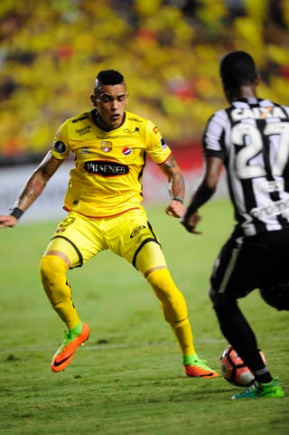 El atacante juega actualmente para el Barcelona de Guayaquil en Ecuador.