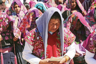 Mujeres de los municipios de Coyomeapan, Tlaola, Cuetzalan e Ixtepec, en Puebla, se unieron para combatir y erradicar la violencia contra las mujeres, mediante la creación de Casas de la Mujer Indígena. (ARCHIVO)