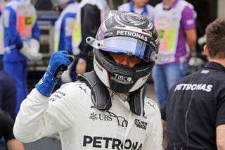 Valtteri Bottas consiguió la tercera 'pole position' de su carrera. (AP)