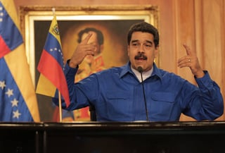 Deuda. Maduro dijo que en los últimos 36 meses su gobierno pagó 'sin retardo' 73 mil 539 mdd. (EFE)