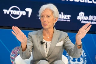 Menor. El FMI que preside Cristine Lagarde señaló que asecha a México la incertidumbre por el posible término del TLCAN. (ARCHIVO)