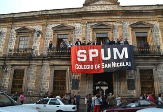 Ante la falta de pagos a nómina y prestaciones de sus agremiados de la segunda quincena de octubre, el SPUM, emplazó a huelga a la Máxima Casa de Estudios de la entidad. (ARCHIVO)