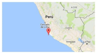 Según el reporte del Instituto Geofísico del Perú (IGP), el epicentro del movimiento telúrico fue localizado a 115 kilómetros al suroeste del distrito costero de Pimentel y a una profundidad de 26 kilómetros. (ARCHIVO)