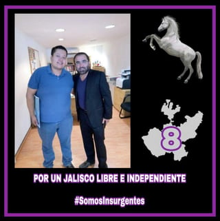 Vicente Fernández Jr. ha confirmado su intención de lanzarse como candidato independiente para ser gobernador de Jalisco, situación por la cual se registrará como aspirante al puesto este 18 de noviembre. (AGENCIA MÉXICO)