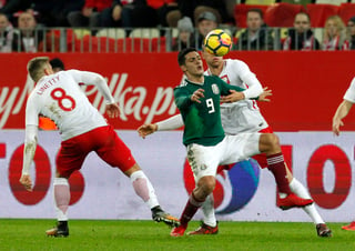 Jiménez marcó el gol de la victoria en el partido de México frente a Polonia. (ARCHIVO)