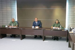 Transición. Inició el proceso de transición de seguridad en Coahuila con el nuevo gobierno. Terminará el 15 de diciembre.