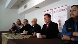 Esta mañana se dieron a conocer los detalles de la llegada del nuevo obispo a Torreón. (EL SIGLO DE TORREÓN) 
