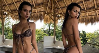 La modelo compartió sus fotos en las playas de Nicaragua a través de su cuenta en Instagram 