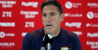 El entrenador argentino del Sevilla, Eduardo Berizzo. (EFE)