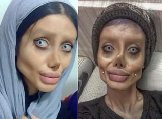 Algunos internautas creen que para lograr el look Tabar usa prótesis y maquillaje excesivo. (INTERNET)