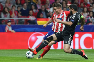 Atlético de Madrid y Qarabag de Azerbaiyán empataron 1-1 en la cancha del Estadio Metropolitano. (Notimex)