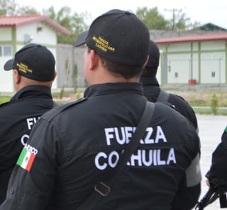 Manifestó que en éstas se vieron involucrados elementos del Grupo Armado de Tácticas Especiales (GATE), la Policía Acreditable, así como Fuerza Coahuila. (ARCHIVO) 
