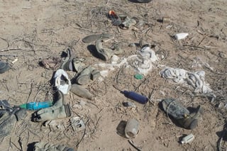 Hallazgo. Encuentran miles de fragmentos de piezas óseas en San Antonio del Alto en el municipio de Matamoros. (CORTESÍA)