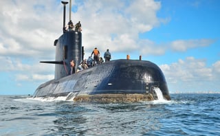Sin contacto. El submarino de la Armada Argentina ARA San Juan, dejó de tener contacto el pasado 15 de noviembre. (AGENCIAS)