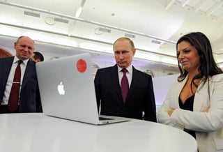 Pugna. Aumenta el conflicto entre Rusia y Estados Unidos por los medios de comunicación con financiación estatal. (AP)