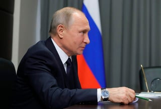 El partido gobernante Rusia Unida confirmó que respaldará la candidatura del actual presidente ruso en las elecciones. (AP)