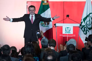 Promesa. Mikel Arriola presentó este jueves su renuncia y dijo que va a ganar la Ciudad de México. (EL UNIVERSAL)