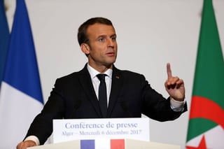 Emmanuel Macron está de gira. (EFE)