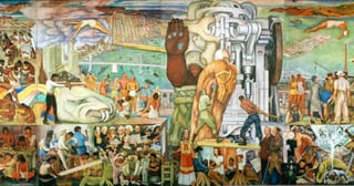 El mural, el más grande creado por Rivera y el último hecho en Estados Unidos, es una de las obras de arte público más importantes de San Francisco y estará a la vista en la Roberts Family Gallery del museo a nivel de la calle, como parte del espacio libre y sin muros del museo. (ESPECIAL)