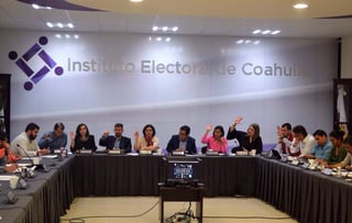 El presupuesto global anual para el próximo año 2018 del Instituto Electoral de Coahuila será por la cantidad de 374 millones 835 mil 749 pesos. (ESPECIAL)