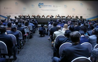 Finaliza. Concluyó ayer la Conferencia Ministerial de la OMC en Buenos Aires, Argentina. (EFE)