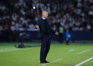 Zinedine Zidane destacó todas las ocasiones de gol que tuvo el Real Madrid, y dijo que no conoce al Gremio, su rival en la final. (EFE)