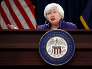 Se despide. Janet Yellen aumenta los tipos de interés de un rango de 1.25-1.5 por ciento. (ARCHIVO)