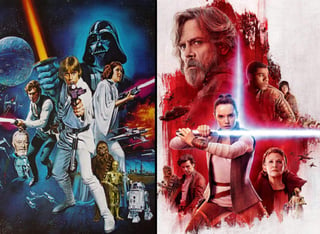 Hace 40 años se estrenó la primera entrega de la saga de Star Wars. (INTERNET)