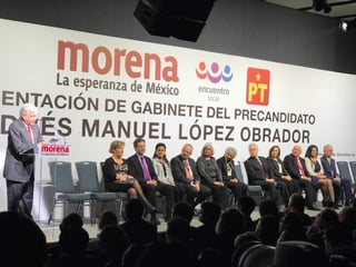 Lopez Obrador arrancó su precampaña en la Ciudad de México. (TWITTER) 