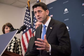 'No me voy a ir ningún sitio pronto, y dejémoslo ahí', declaró Ryan a los periodistas en el Capitolio, sede del Congreso estadounidense en Washington. (EFE)