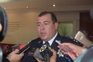 Intercambio. El inspector en jefe de la Academia de Policía, Andrés Manuel Rodríguez ofreció detalles del intercambio. (EL SIGLO DE TORREÓN)