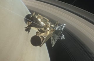 Luego de orbitar por 13 años a Saturno y sus anillos, el 15 de septiembre, Cassini se zambulló en la atmósfera del planeta “anillado'. (ARCHIVO)