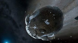 La peculiaridad de este asteroide que se estima fue un cometa que ha perdido su contenido de agua y otros materiales volátiles, es que se asemeja a un enorme cráneo humano. (ESPECIAL)