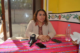La señora Imelda Rodríguez junto con otras tres mujeres del ejido Salamanca resultaron beneficiadas como grupo con un programa social, un proyecto productivo a través del cual recibieron 190 mil pesos para instalar una cocina económica.  (EL SIGLO DE TORREÓN)