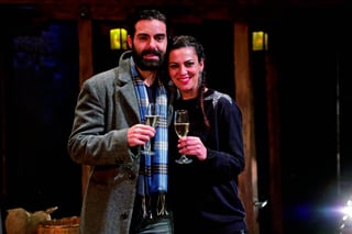 Juntos. Guadalupe y Ernesto terminarán 2017 trabajando en la puesta en escena El hombre de la Mancha.
