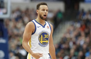 Stephen Curry metió 45 puntos. Brilla Curry en paliza de Warriors