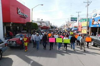 Protesta. Ediles de oposición protestaron para denunciar presuntos malos manejos en el municipio. (CORTESÍA)