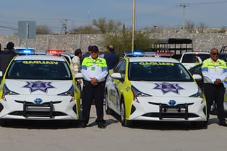 Nuevas unidades. Fueron probadas las patrullas híbrido por pilotos profesionales en la DSPM de Torreón.