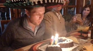 Eric festejó el sábado en el restaurante de comida mexicana Guadalajara, que se ubica en Briarcliff Manor, Nueva York. (ESPECIAL) 