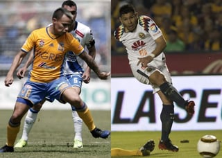 Zelarayán ha tenido poca actividad con Tigres mientras que Romero buscaría cambiar de aires tras un mal año con América. (ARCHIVO)
