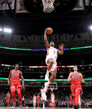 Chris Paul fue clave en la victoria de Rockets sobre Bulls. Gordon y Paul destacan con Rockets
