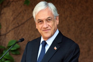 Piñera, de 68 años y candidato de Vamos Chile, coalición que agrupa a la derecha política, obtuvo un 54.58 % de los votos. (ARCHIVO)