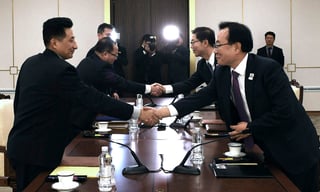 Sus atletas marcharán juntos durante la ceremonia inaugural de los Juegos Olímpicos de Invierno del próximo mes en Corea del Sur. (AP)